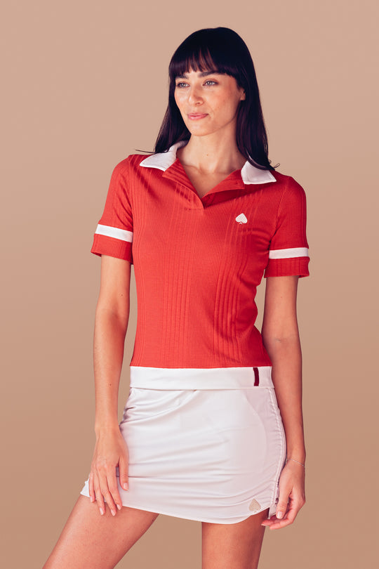 Ribbed and Ready Polo