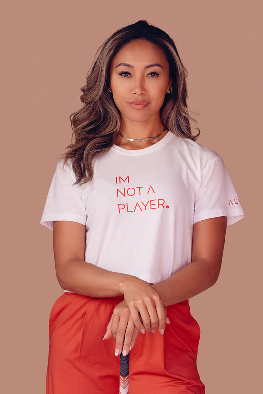 "I'm Not A Player" Tee