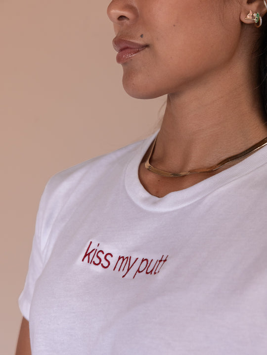 "Kiss My Putt" Tee