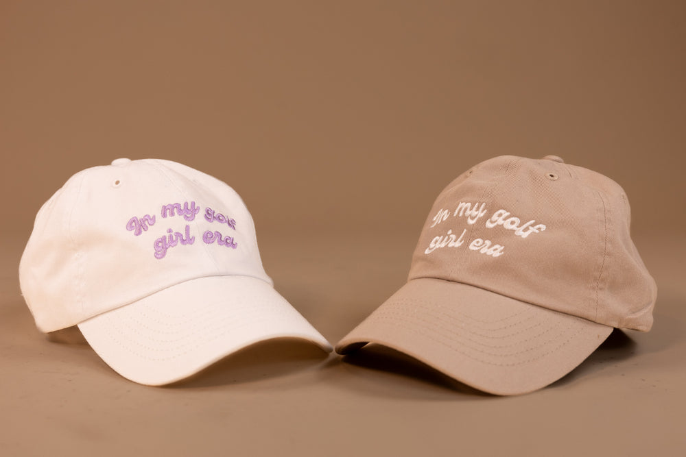 In My Golf Girl Era Dad Hat