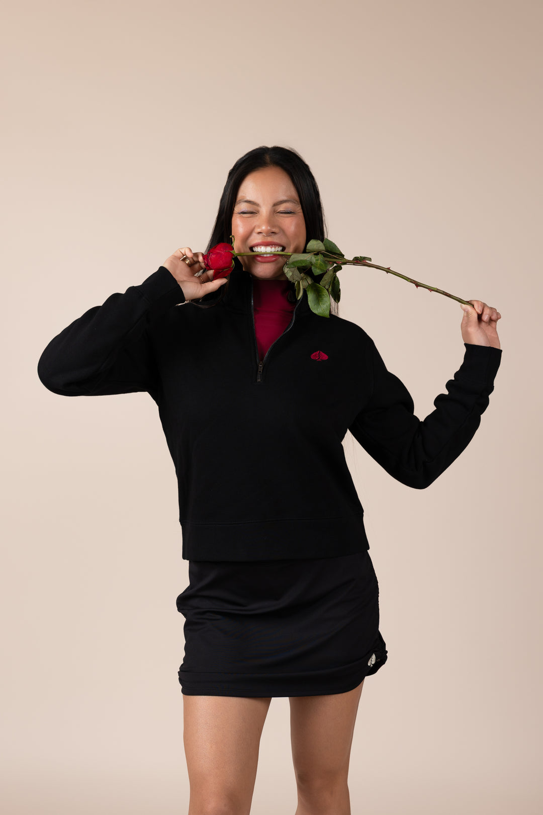 ALYN Heartbreaker Relaxed Quarter Zip